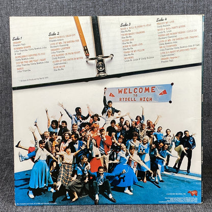 Grease Travolta Newton Movie Soundtrack Double Vinyl Record RSO Records 1978