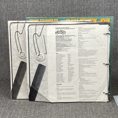 Grease Travolta Newton Movie Soundtrack Double Vinyl Record RSO Records 1978