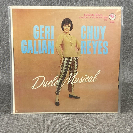 Geri Galian & Chuy Reyes - Duelo Musical - Caliente Discos - Latin Vinyl LP