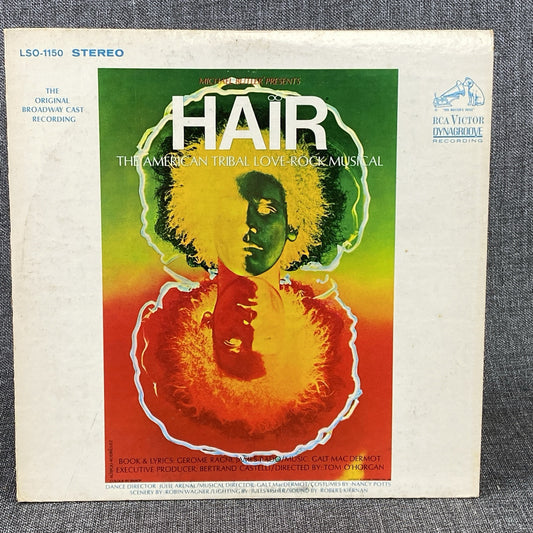 Hair Musical Vinyl Record 1968