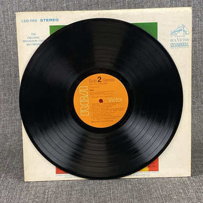 Hair Musical Vinyl Record 1968