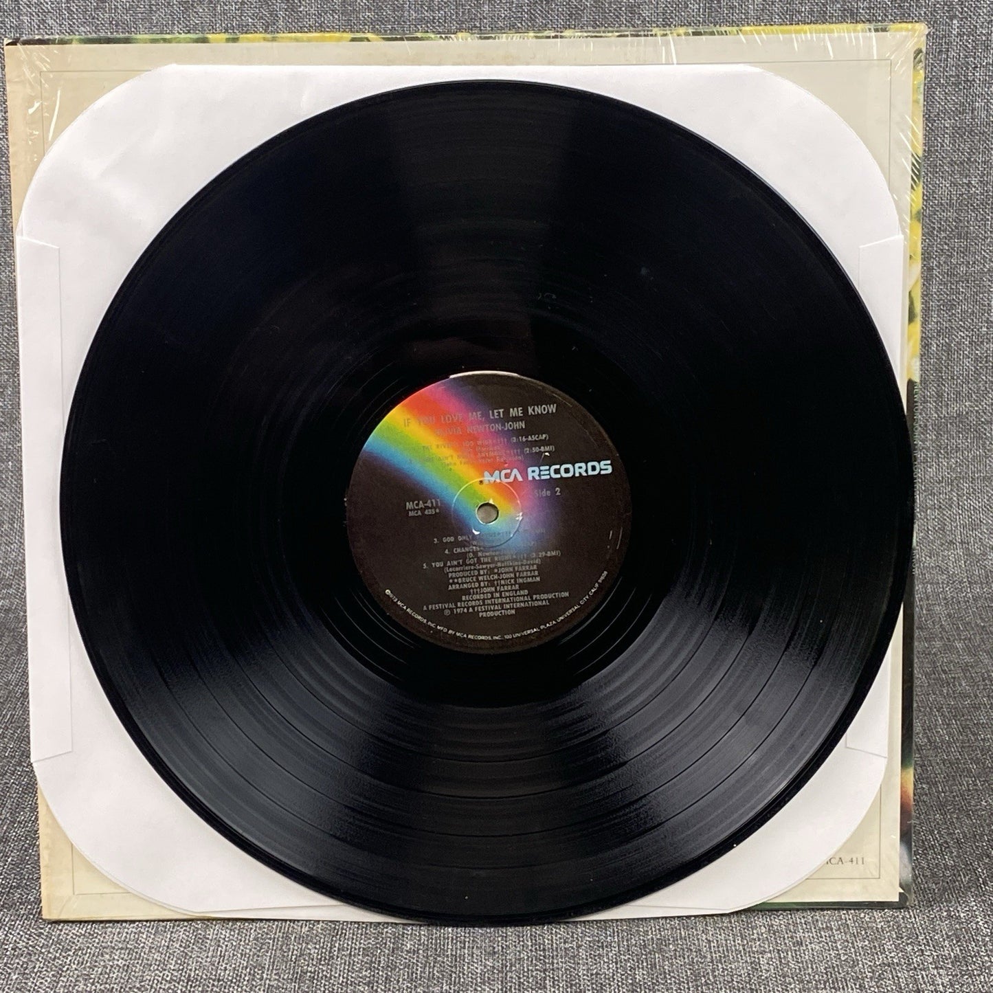 Olivia Newton-John If You Love Me Let Me Know Vinyl Record 1974