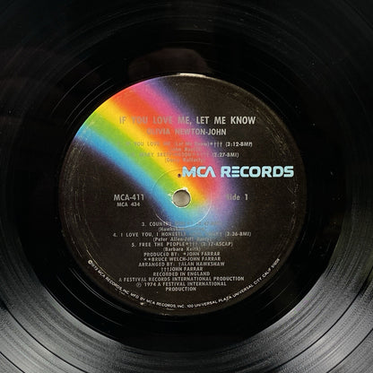 Olivia Newton-John If You Love Me Let Me Know Vinyl Record 1974