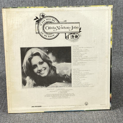 Olivia Newton-John If You Love Me Let Me Know Vinyl Record 1974