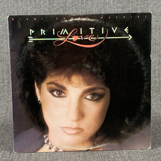 Miami Sound Machine  Primitive Love  Vinyl LP Record Gloria Estefan  1980's - NM