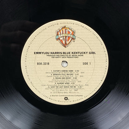 EMMYLOU HARRIS Blue Kentucky Girl WARNER BROS LP Vinyl Record - EXCELLENT