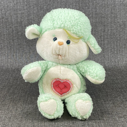 Vintage 1984 Kenner Care Bear Cousins Gentle Heart Lamb 13" Plush Toy
