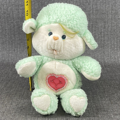 Vintage 1984 Kenner Care Bear Cousins Gentle Heart Lamb 13" Plush Toy