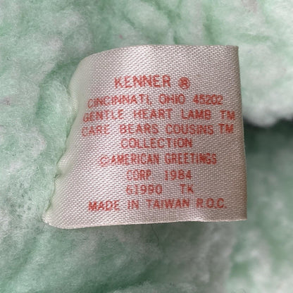 Vintage 1984 Kenner Care Bear Cousins Gentle Heart Lamb 13" Plush Toy