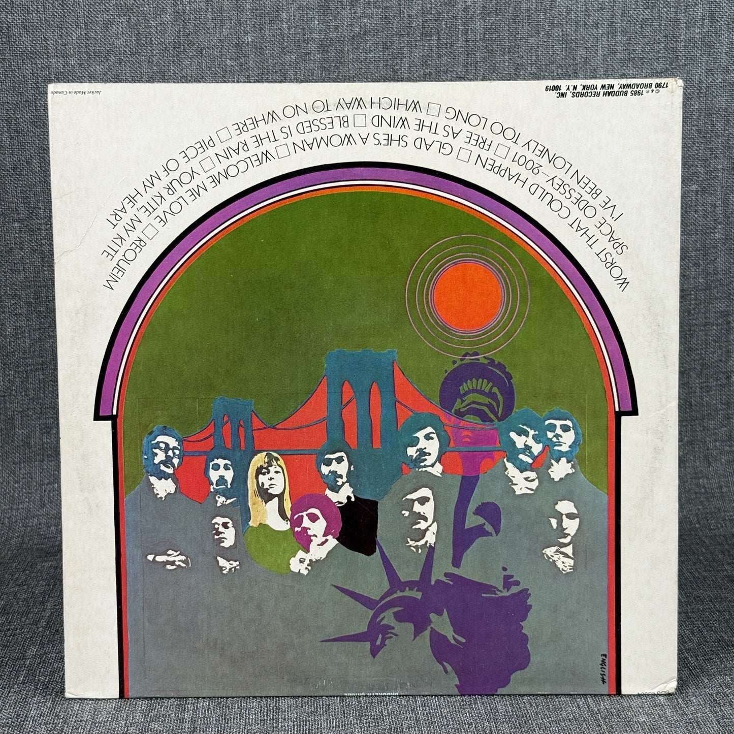 BROOKLYN BRIDGE  "SELF TITLED"  LP BUDDAH  BDS-6904 - EXCELLENT