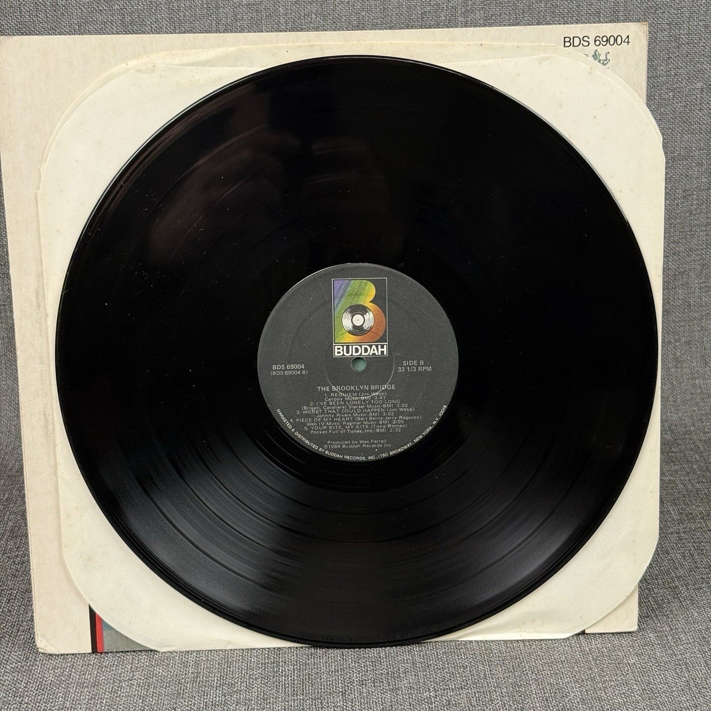 BROOKLYN BRIDGE  "SELF TITLED"  LP BUDDAH  BDS-6904 - EXCELLENT