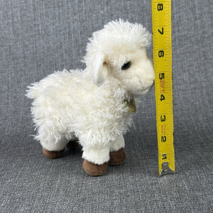 Aurora 10" Miyoni Lovely Lamb Plush Stuffed Animal Toy