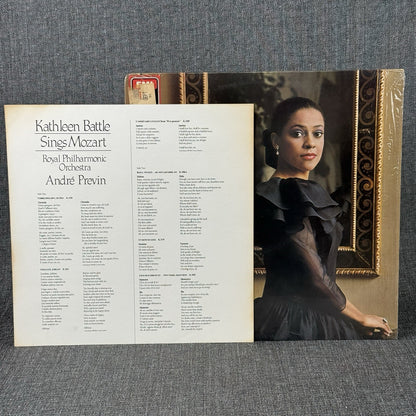 KATHLEEN BATTLE Sings MOZART Royal Philharmonic Vinyl Record - NEAR MINT
