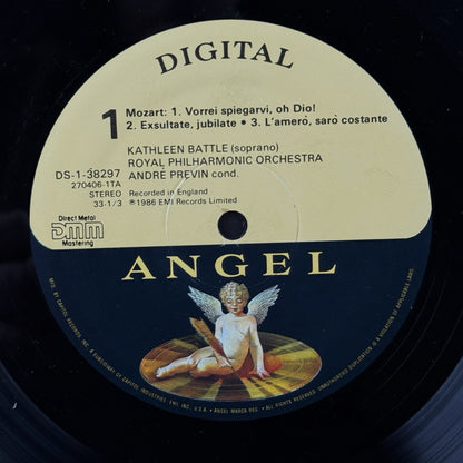 KATHLEEN BATTLE Sings MOZART Royal Philharmonic Vinyl Record - NEAR MINT