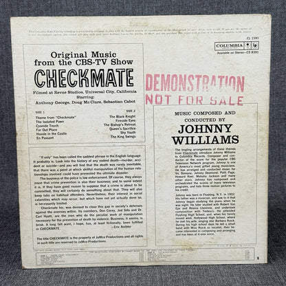 Johnny Williams Checkmate Demonstration Record (Promo) Six Eye Vinyl LP -EX