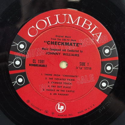 Johnny Williams Checkmate Demonstration Record (Promo) Six Eye Vinyl LP -EX