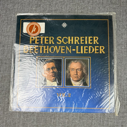 Peter Schreier Beethoven - Lieder  Vol. 2 -3 Vinyl Records lot of 2 - NEW SEALED