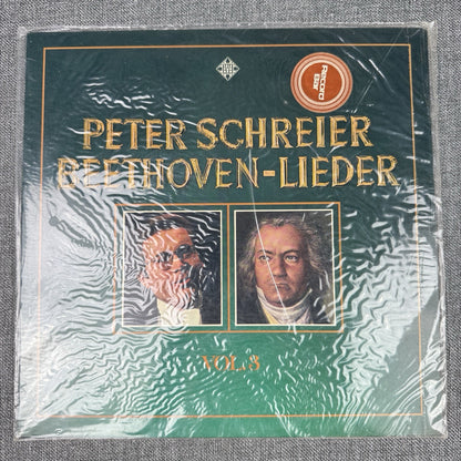 Peter Schreier Beethoven - Lieder  Vol. 2 -3 Vinyl Records lot of 2 - NEW SEALED