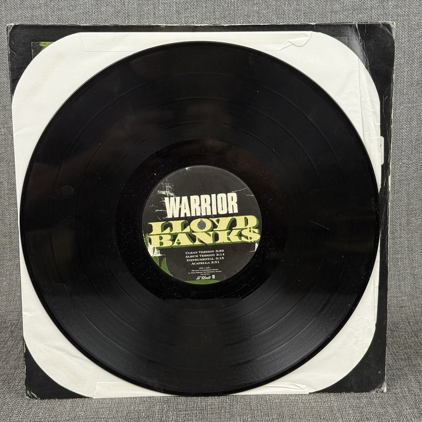 Lloyd Banks On Fire Warrior 2004 Vinyl Record, VERY GOOD