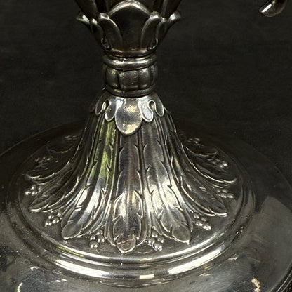MARQUISE 1847 Rogers Bros 3 Candle Candelabra Silver Plated 009156 IS Stamped