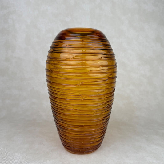 Vintage (1970s) Fulvio Bianconi Glass Vase (10-3/4”h) Great Condition