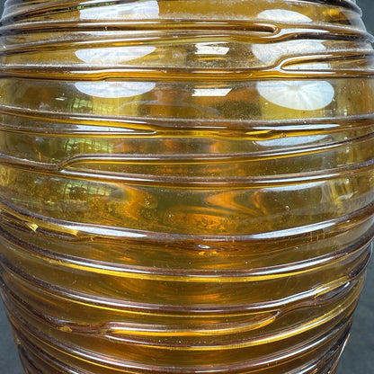 Vintage (1970s) Fulvio Bianconi Glass Vase (10-3/4”h) Great Condition
