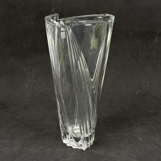 ROSENTHAL GERMANY Lead Crystal Vase  10"