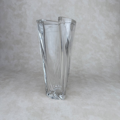 ROSENTHAL GERMANY Lead Crystal Vase  10"