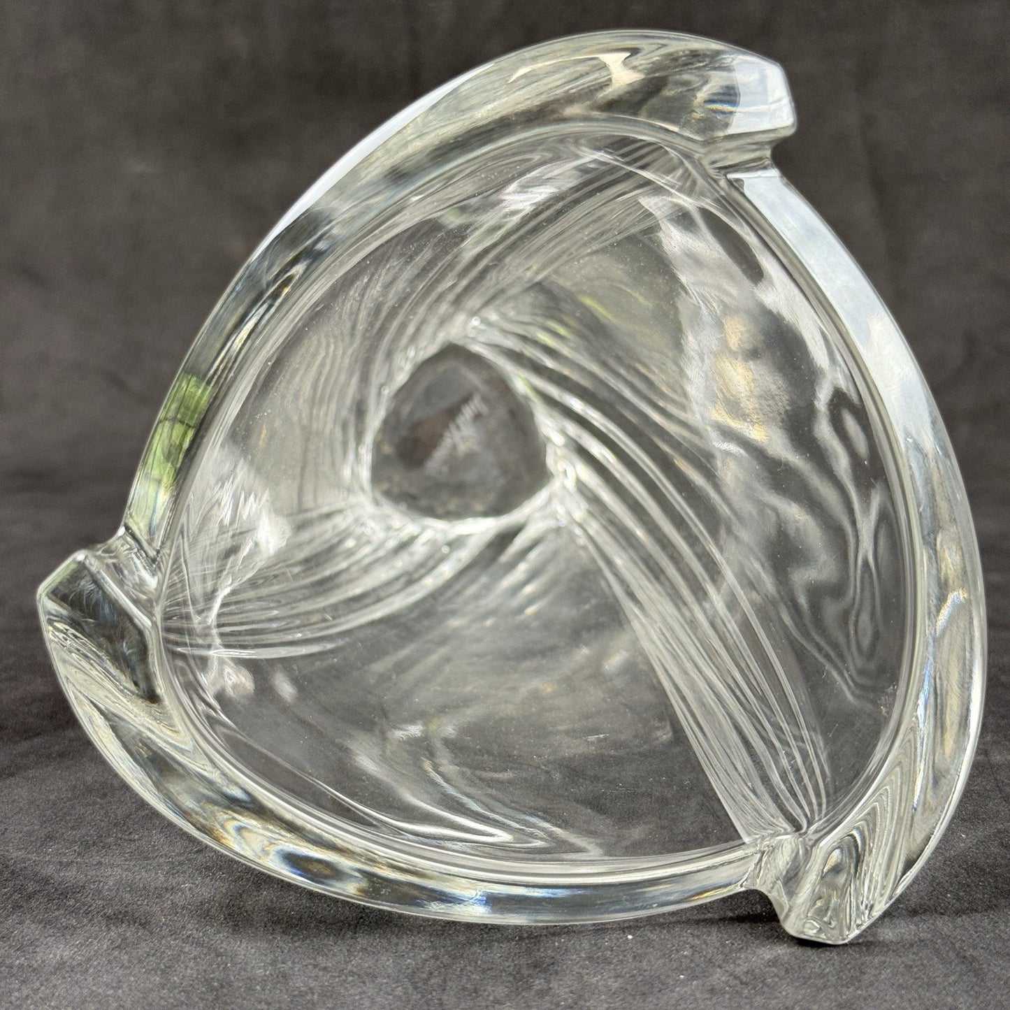 ROSENTHAL GERMANY Lead Crystal Vase  10"