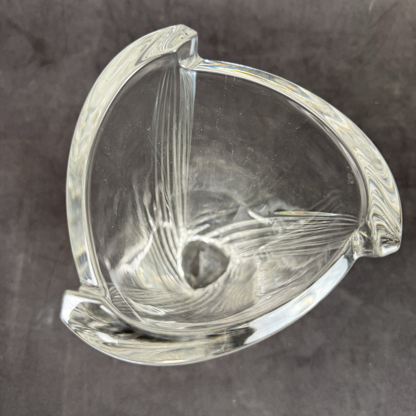 ROSENTHAL GERMANY Lead Crystal Vase  10"