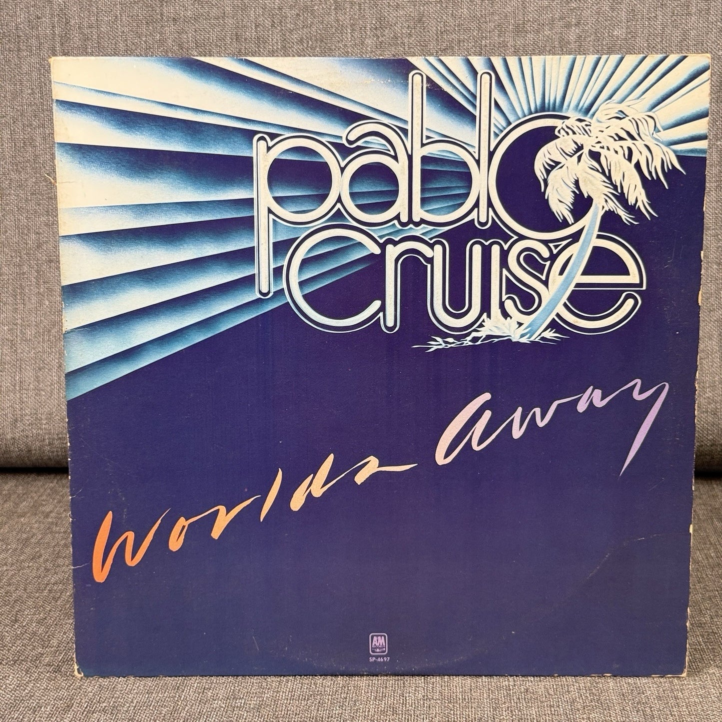PABLO CRUISE Worlds Away LP Vinyl Record 1978 -VERY GOOD