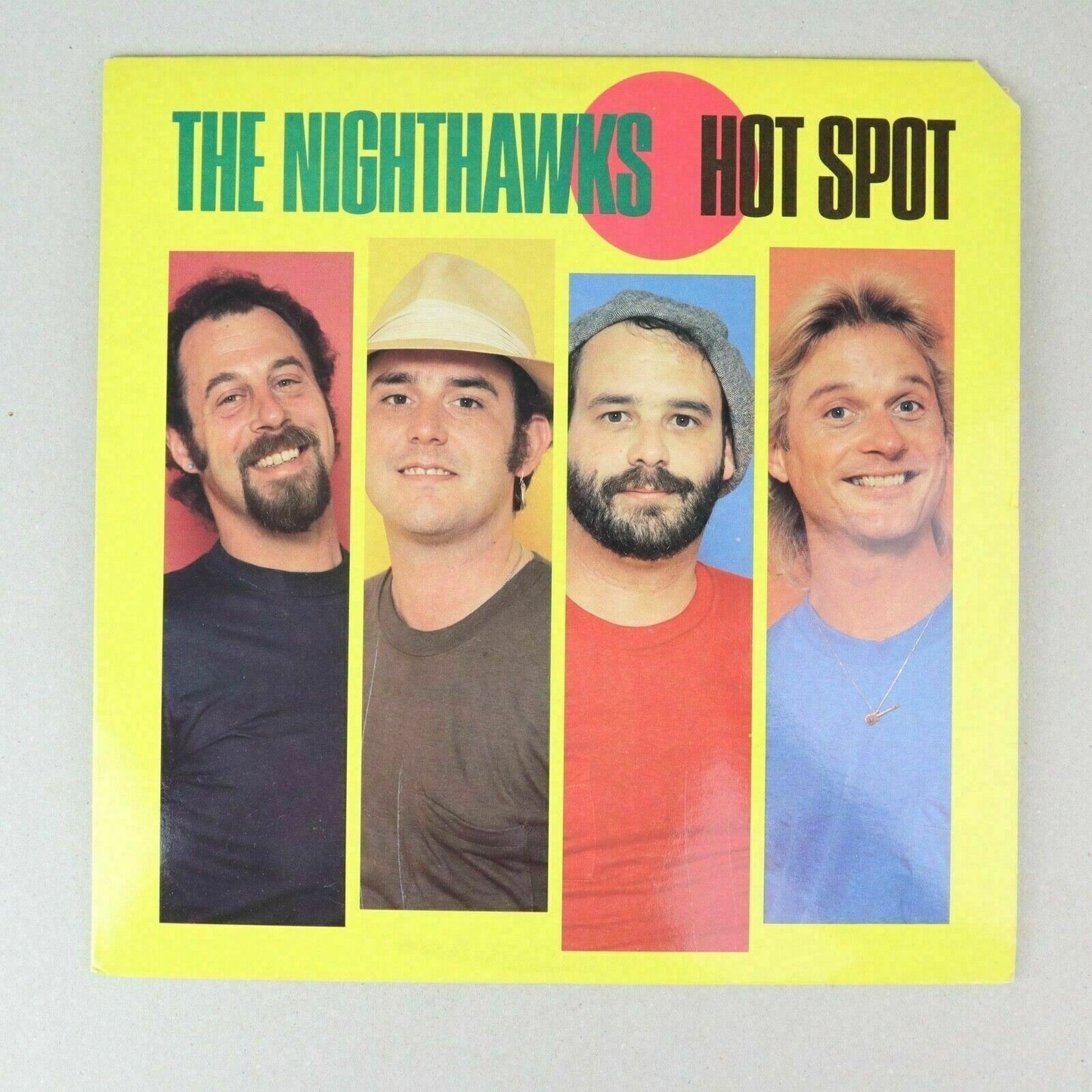 The Nighthawks Hot Spot PROMO Vinyl Record LP 1984 Varick Records VR009 VG+