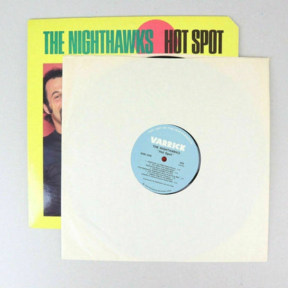 The Nighthawks Hot Spot PROMO Vinyl Record LP 1984 Varick Records VR009 VG+
