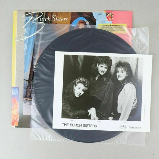 The Burch Sisters New Fire PROMO Vinyl Record LP 1989 Mercury PolyGram
