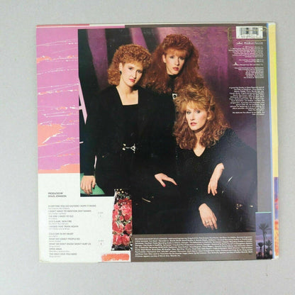 The Burch Sisters New Fire PROMO Vinyl Record LP 1989 Mercury PolyGram