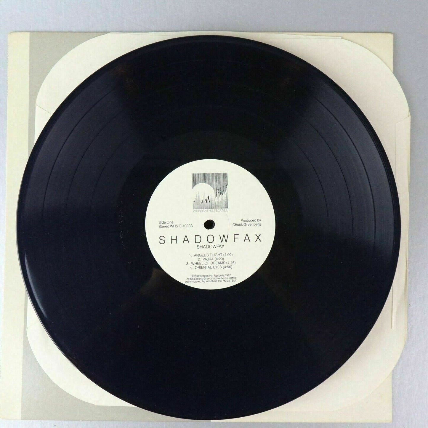 Shadowfax LP Vinyl PROMO Record Self Titled Windham Hill 1982 Promotional Copy
