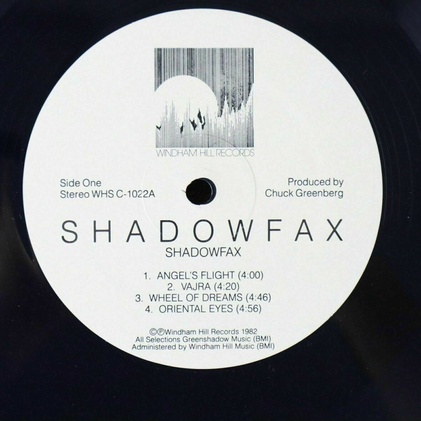 Shadowfax LP Vinyl PROMO Record Self Titled Windham Hill 1982 Promotional Copy