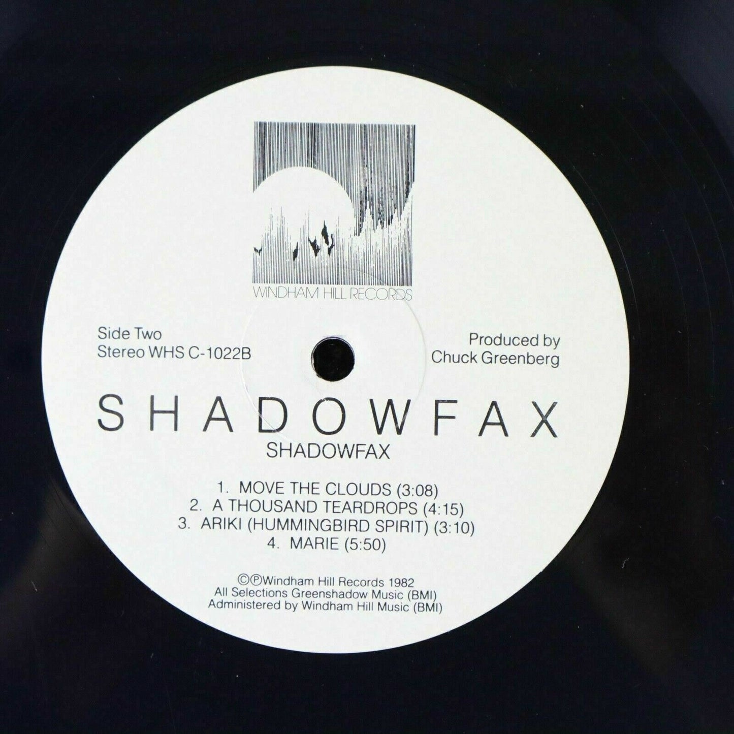 Shadowfax LP Vinyl PROMO Record Self Titled Windham Hill 1982 Promotional Copy