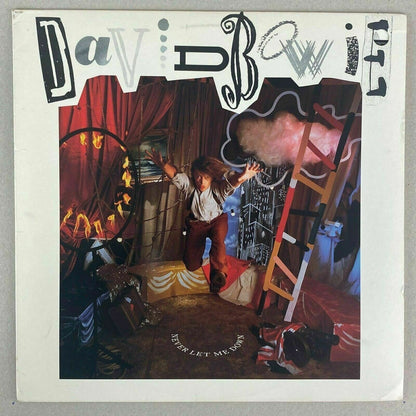 David Bowie Never Let Me Down PROMO Vinyl Record LP 1987 EMI America