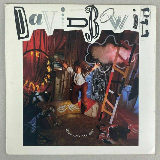 David Bowie Never Let Me Down PROMO Vinyl Record LP 1987 EMI America