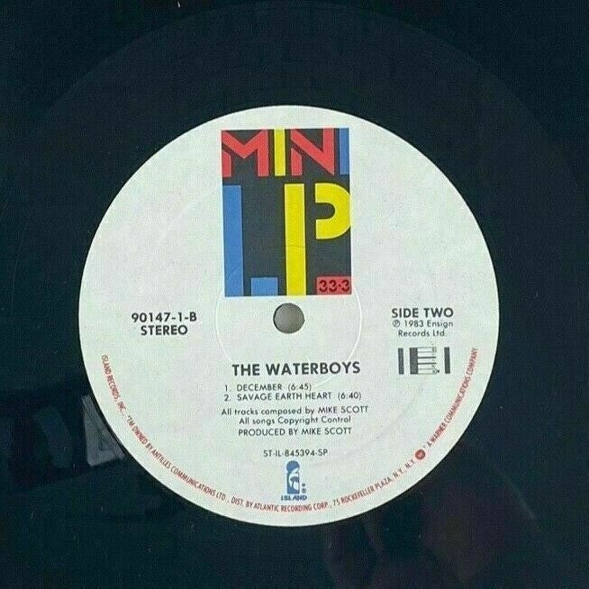 The Waterboys A Girl Called Johnny Mini LP Promo Vinyl Record 1983 Island