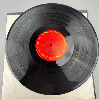 Barbra Streisand's Greatest Hits Volume 2 Vinyl Record LP FC 35679 1978