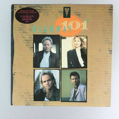 Highway 101 1998 PROMO Vinyl Record Album 1988 Warner Bros Country Pop Rock