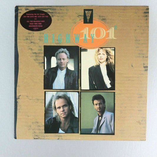 Highway 101 1998 PROMO Vinyl Record Album 1988 Warner Bros Country Pop Rock