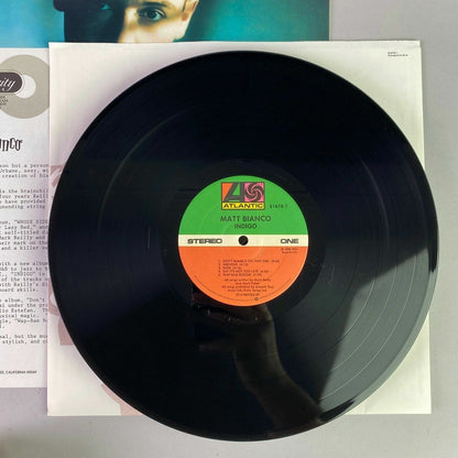 Matt Bianco Indigo Vinyl Record LP 1988 Atlantic Album Pop Jazz R&B NM