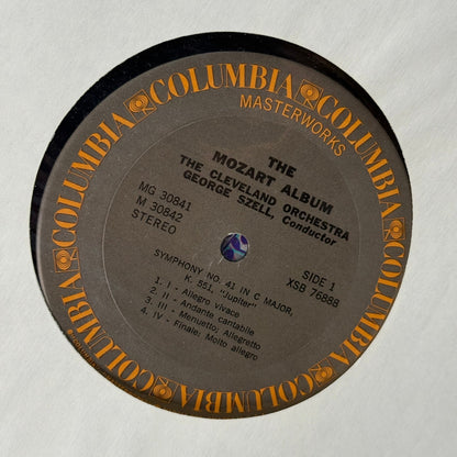 The Mozart Album Columbia Masterworks Classical Vinyl Record - EX-NM