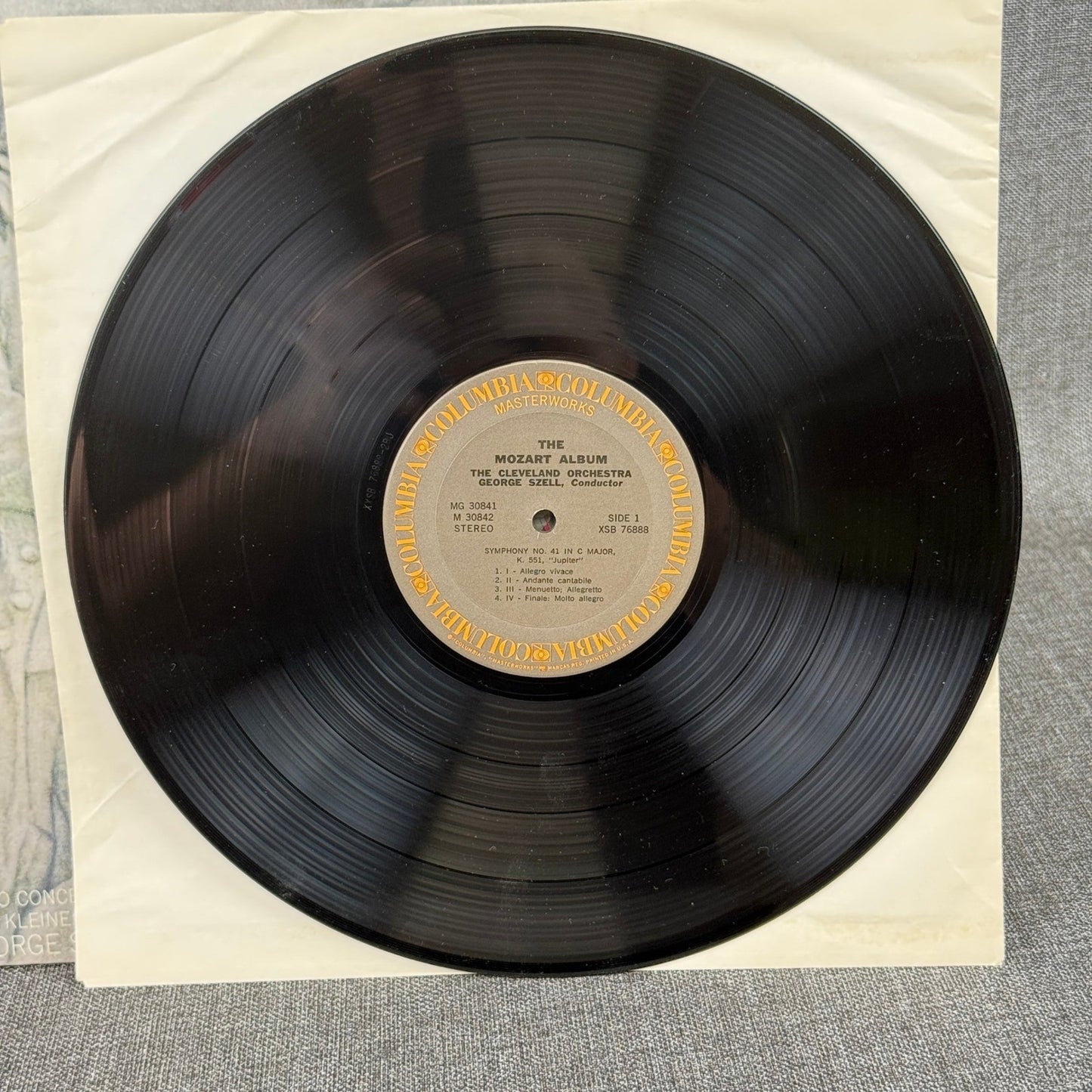 The Mozart Album Columbia Masterworks Classical Vinyl Record - EX-NM