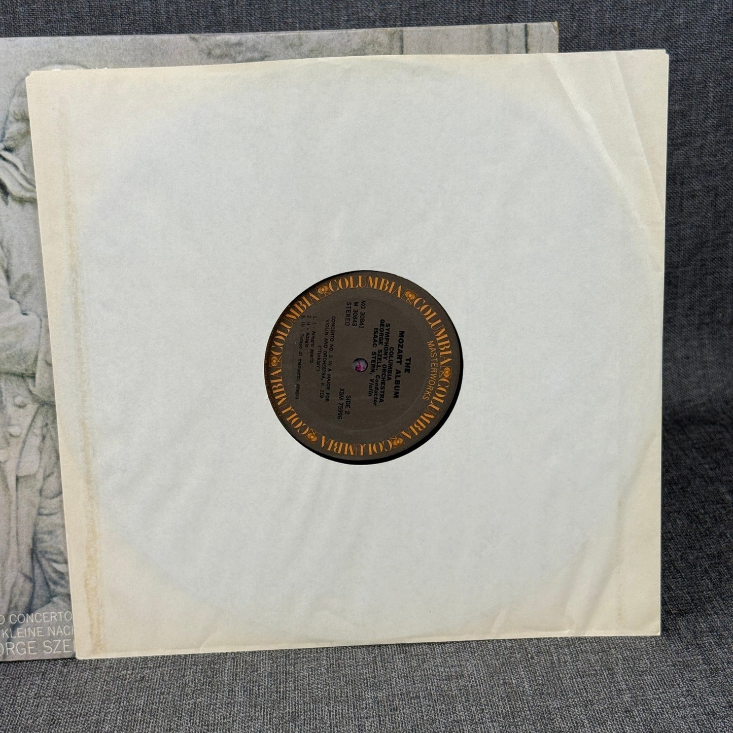 The Mozart Album Columbia Masterworks Classical Vinyl Record - EX-NM