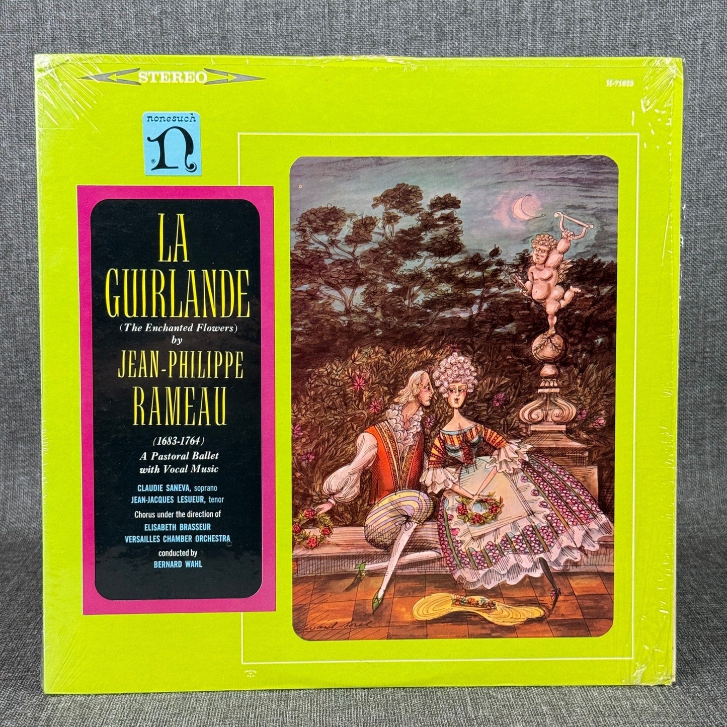 La Guirlande (The Enchanted Flowers) Vinyl Record Jean-Philippe Rameau NM