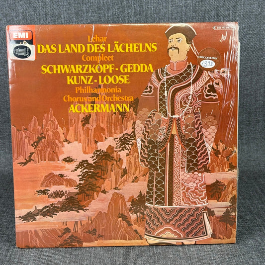 Lehar Das Land Des Lachelns Complete Schwarzkopf Gedda Kunz LP Record NM